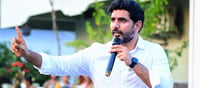 Confident Lokesh Stepping Out Of Mangalagiri